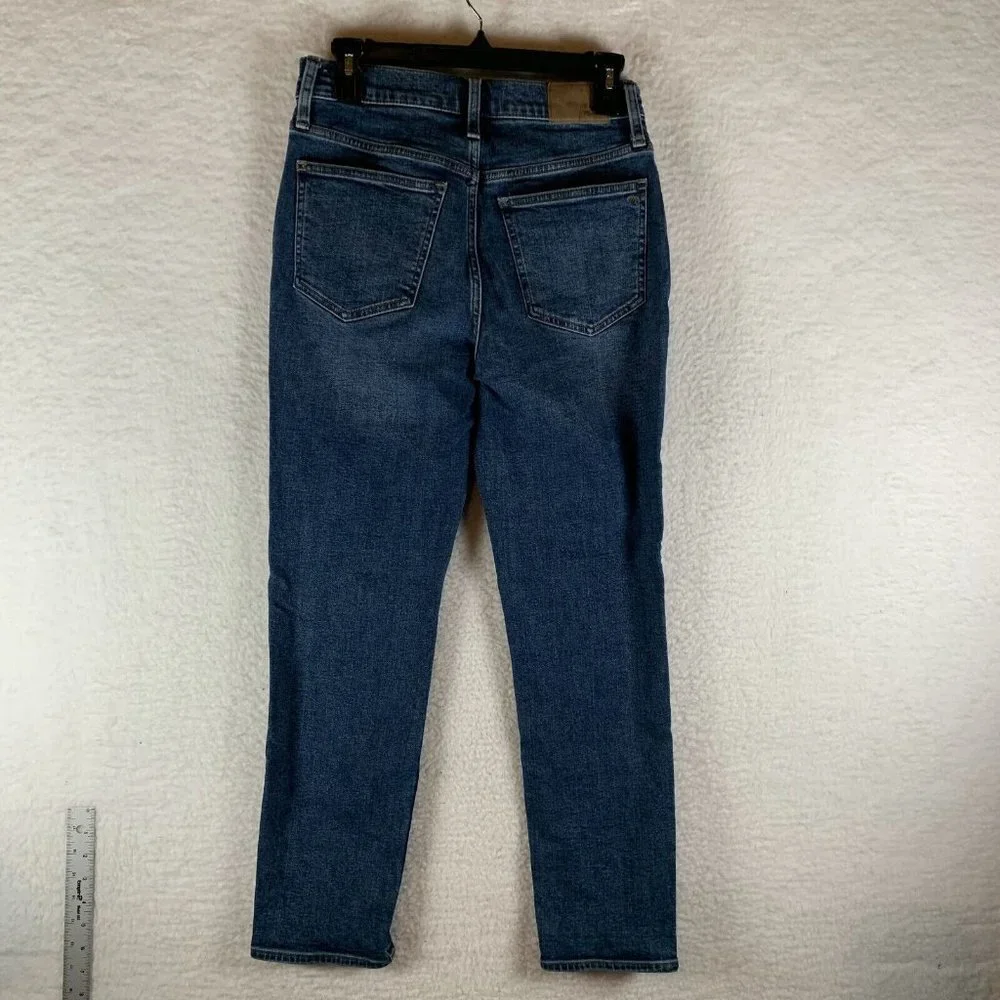 Madewell‎ The Perfect Vintage Jeans Women's 27 Blue Denim Stretch High-Rise 8630
